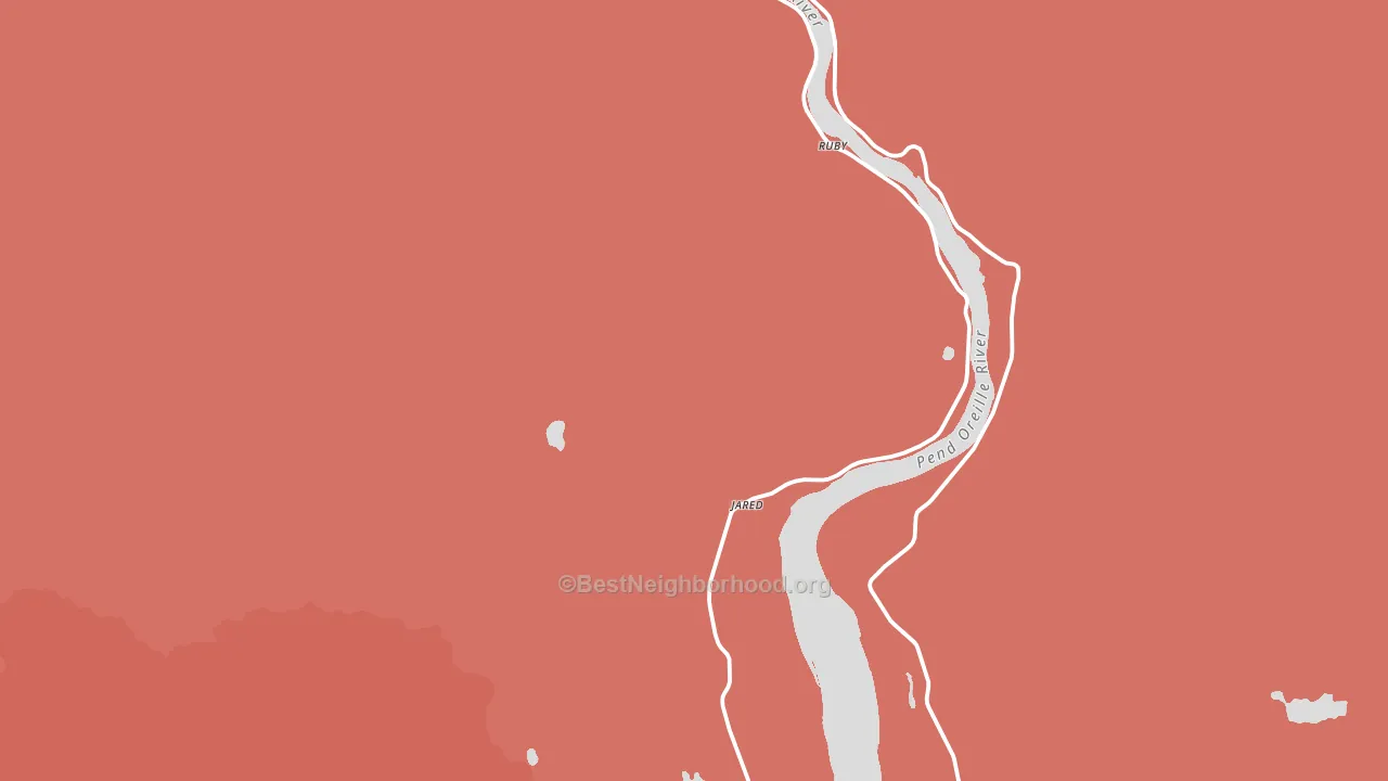99119, WA block-group political-lean map