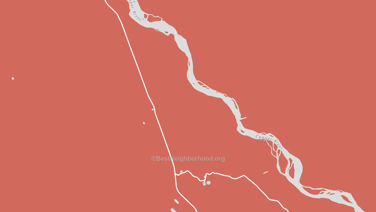 99573, AK block-group political-lean map