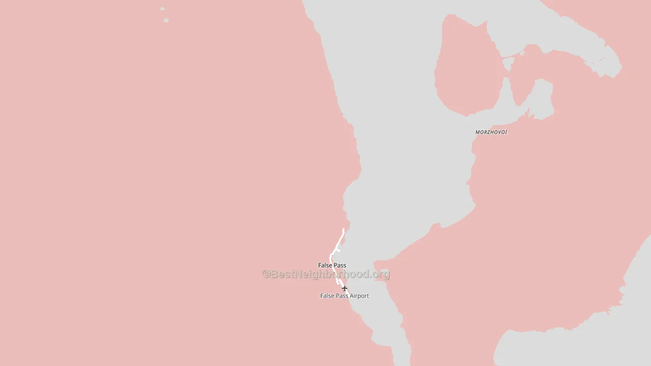 99583, AK block-group political-lean map