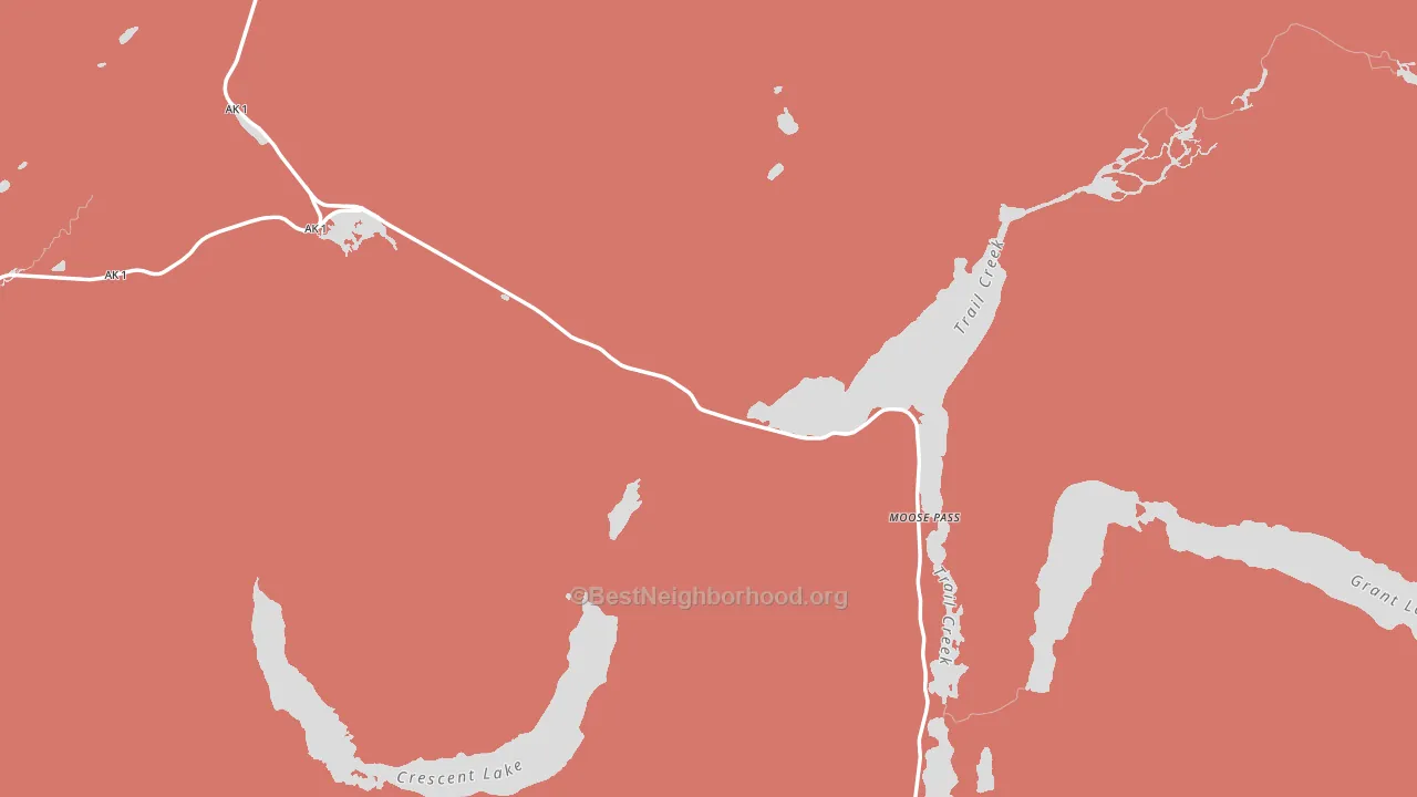 99631, AK block-group political-lean map
