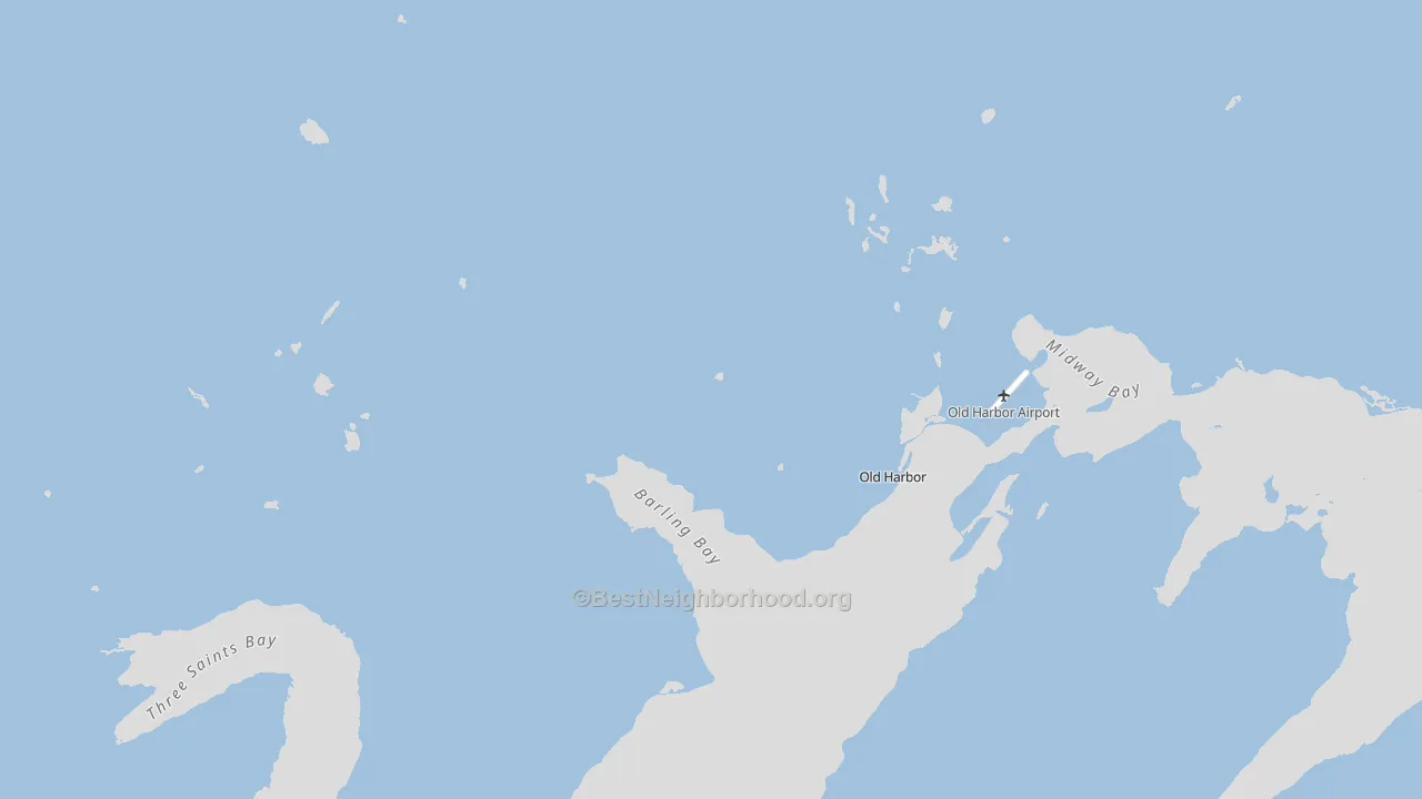 99643, AK block-group political-lean map