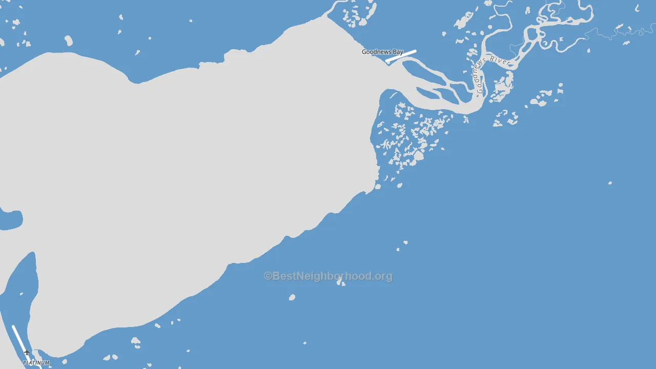99651, AK block-group political-lean map