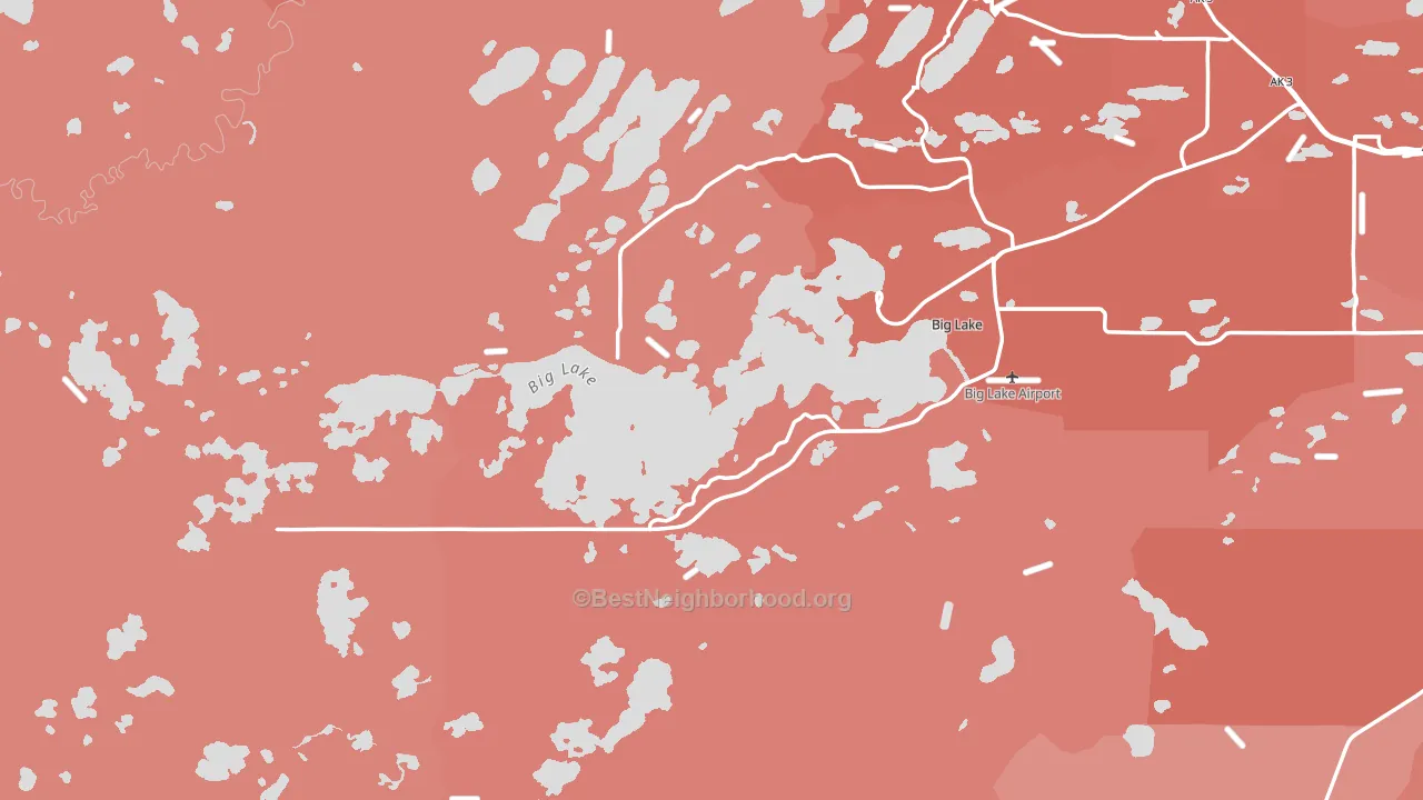 99652, AK block-group political-lean map