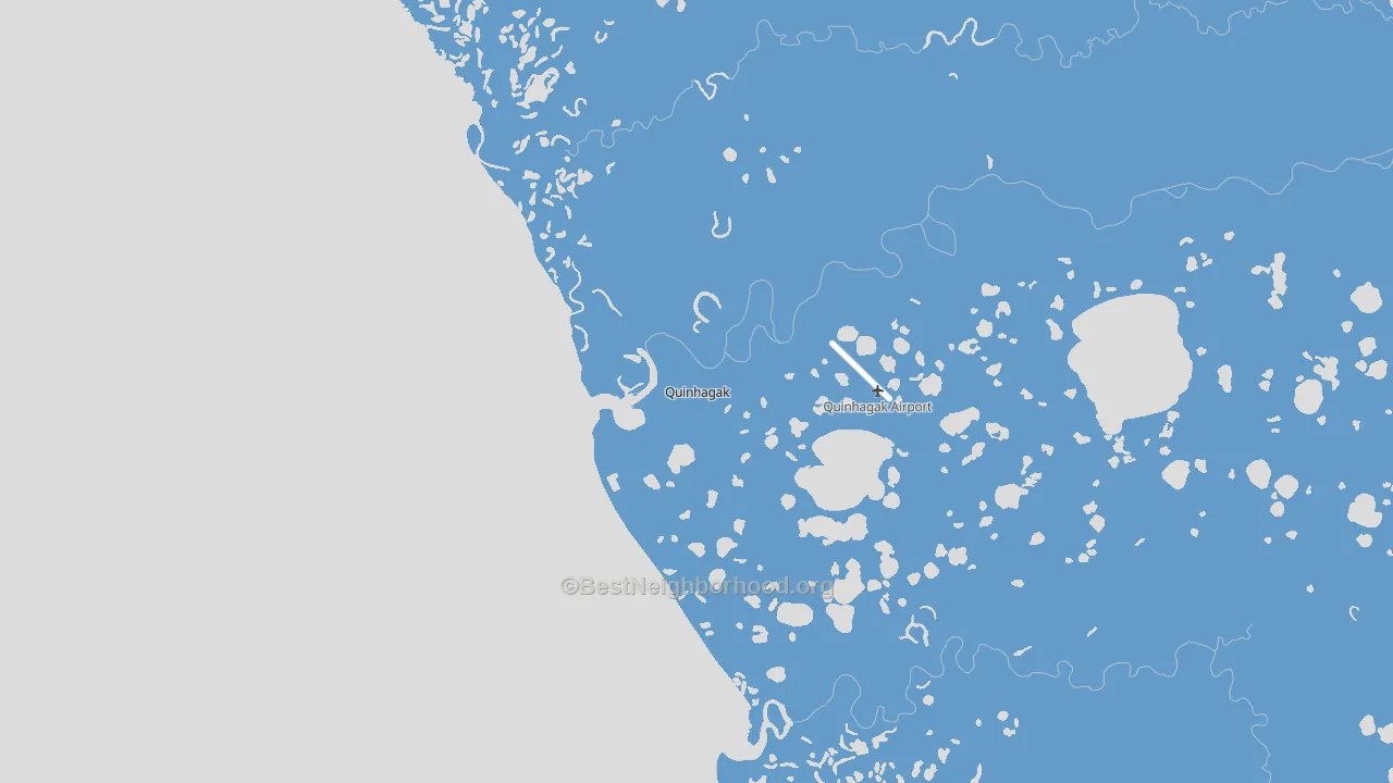 99655, AK block-group political-lean map