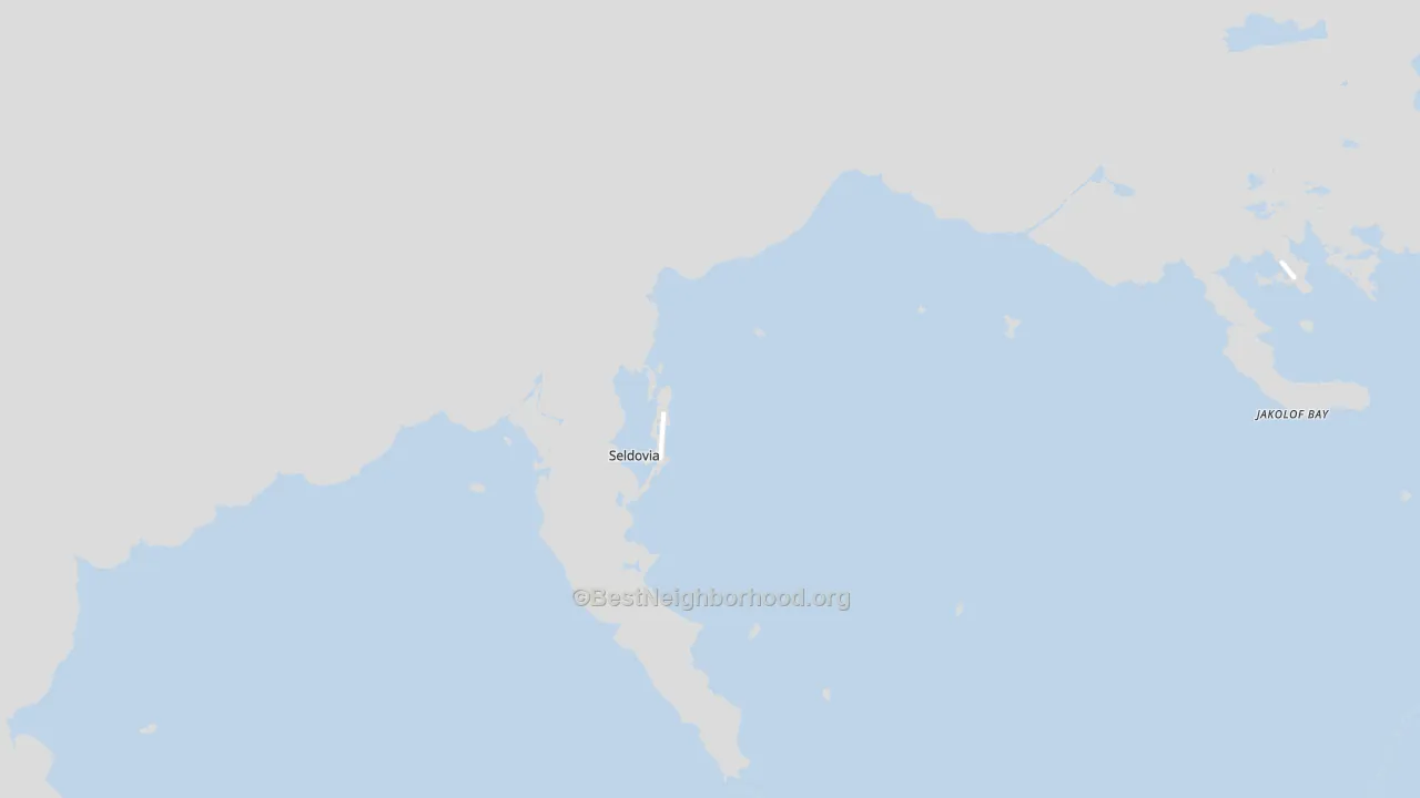 99663, AK block-group political-lean map