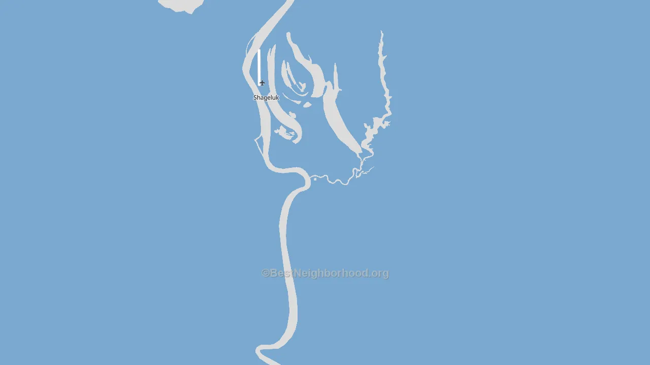 99665, AK block-group political-lean map