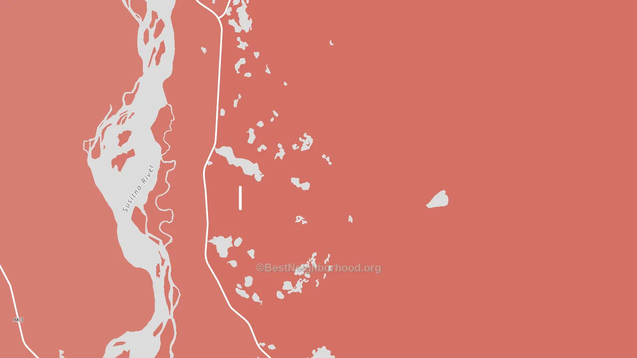 99676, AK block-group political-lean map