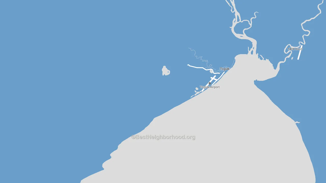 99678, AK block-group political-lean map
