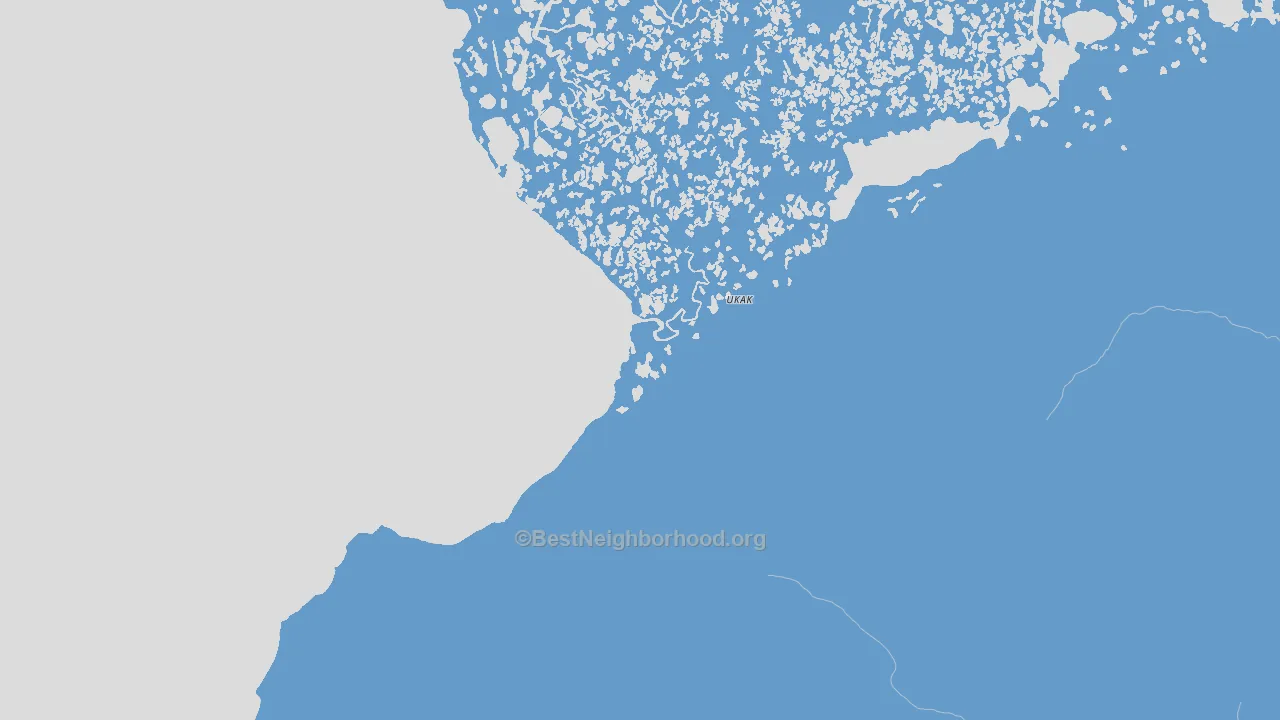 99681, AK block-group political-lean map
