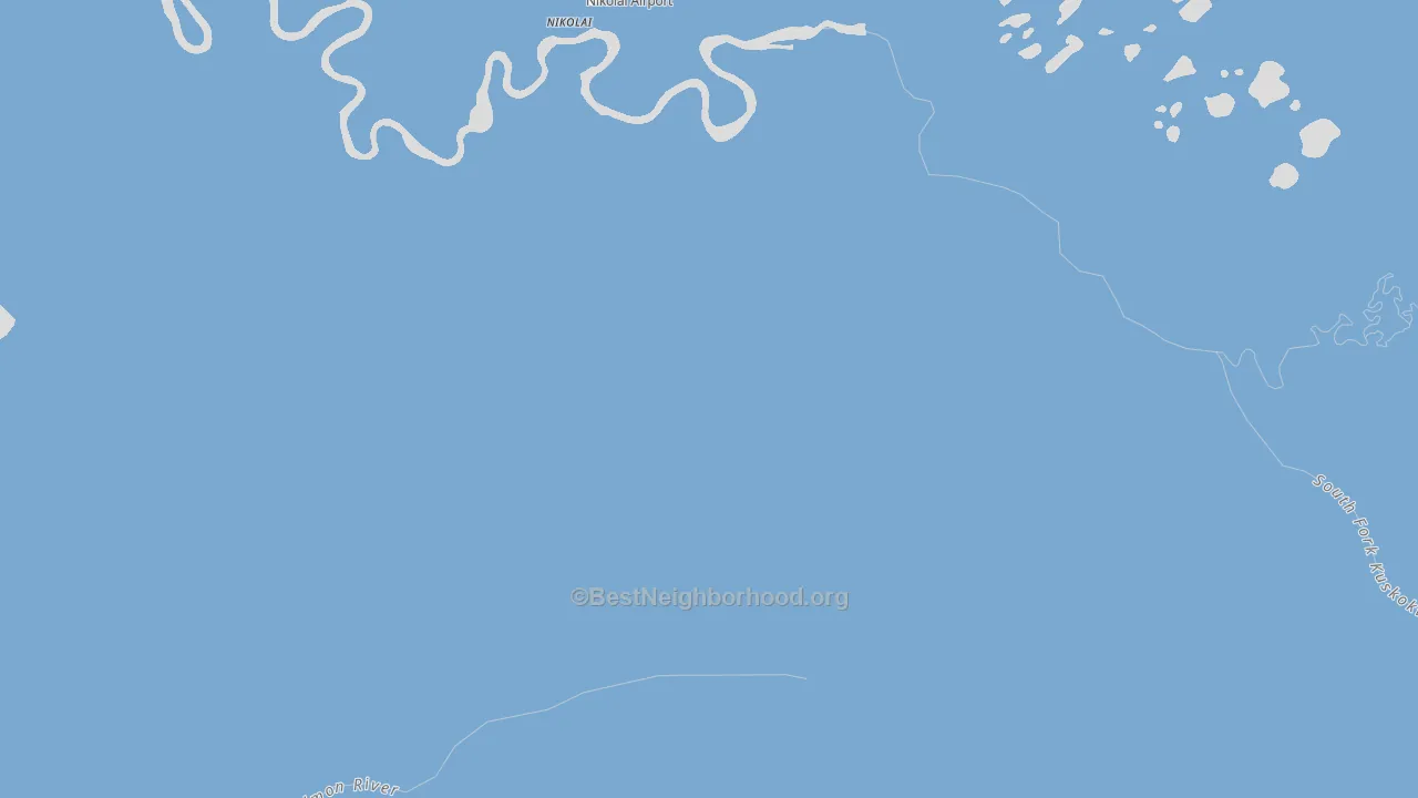 99691, AK block-group political-lean map
