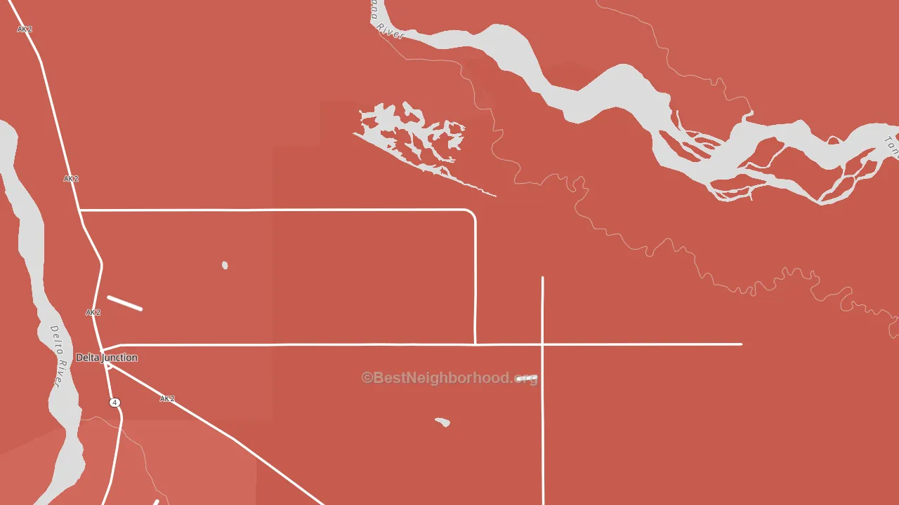 99737, AK block-group political-lean map