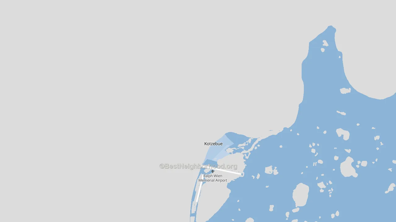 99752, AK block-group political-lean map