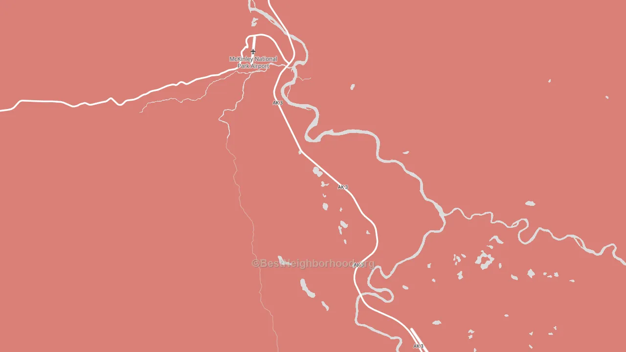 99755, AK block-group political-lean map