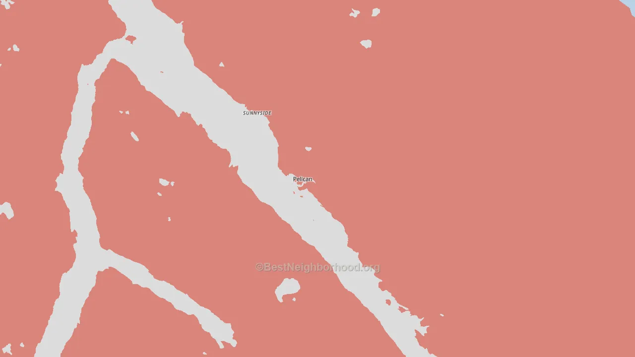 99832, AK block-group political-lean map
