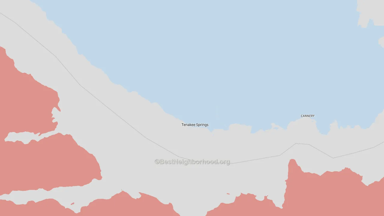 99841, AK block-group political-lean map