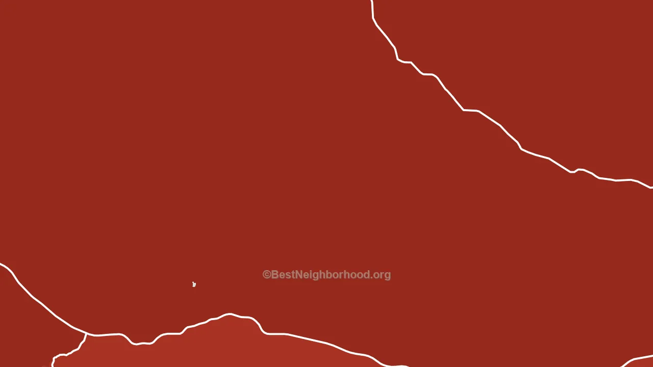 Aladdin, WY block-group political-lean map