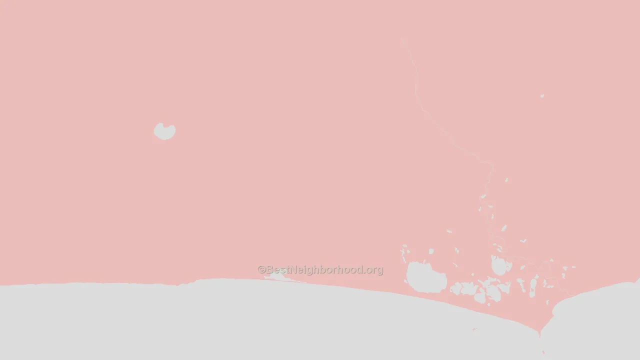 Aleutians East Borough, AK block-group political-lean map