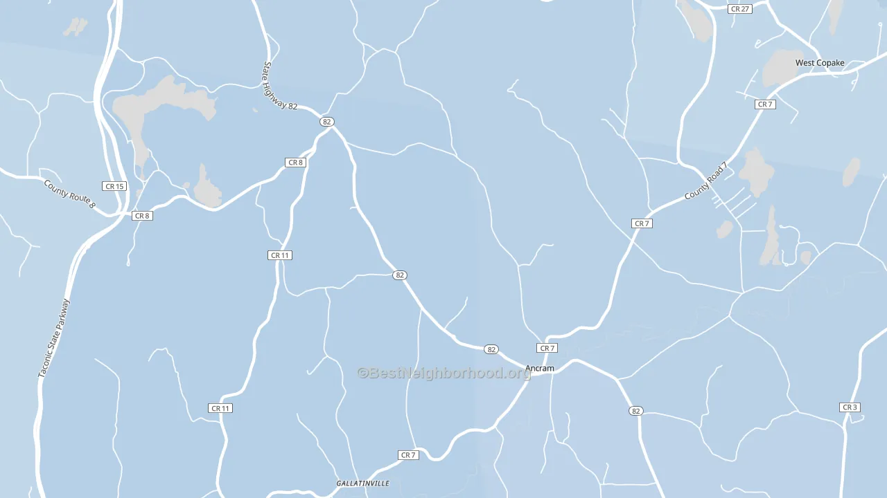 Ancram, NY block-group political-lean map