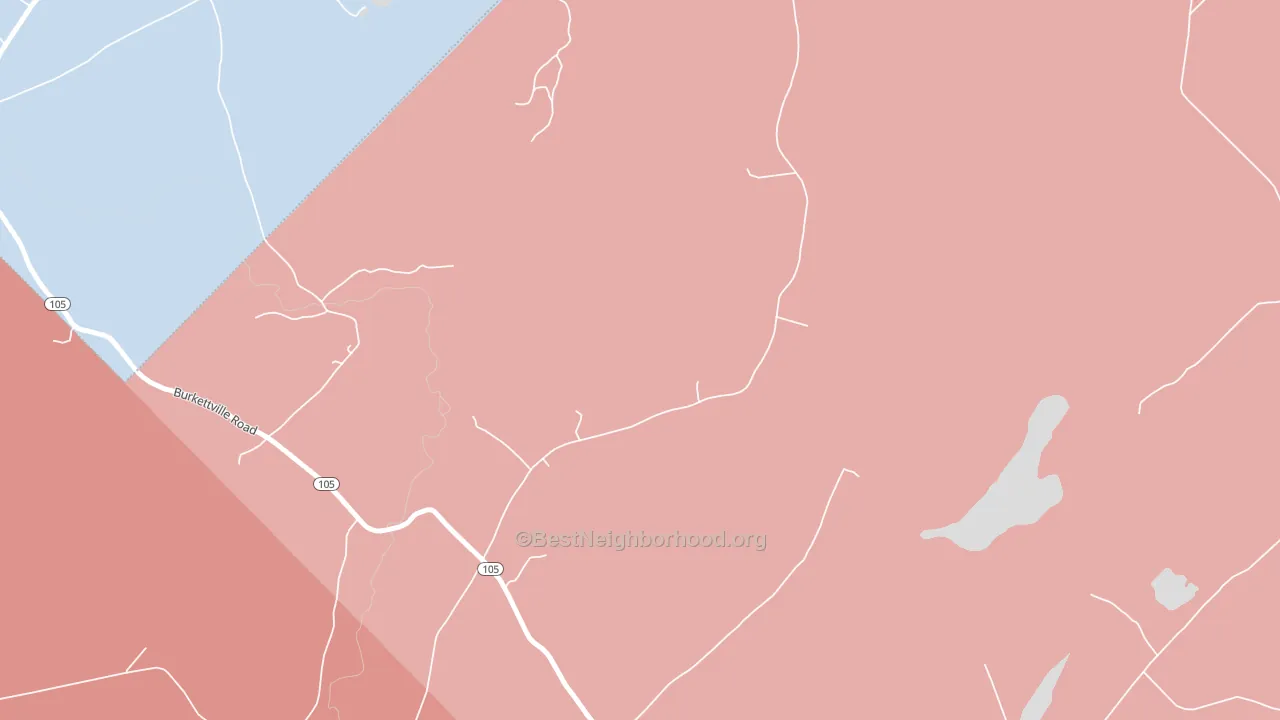 Appleton, ME block-group political-lean map