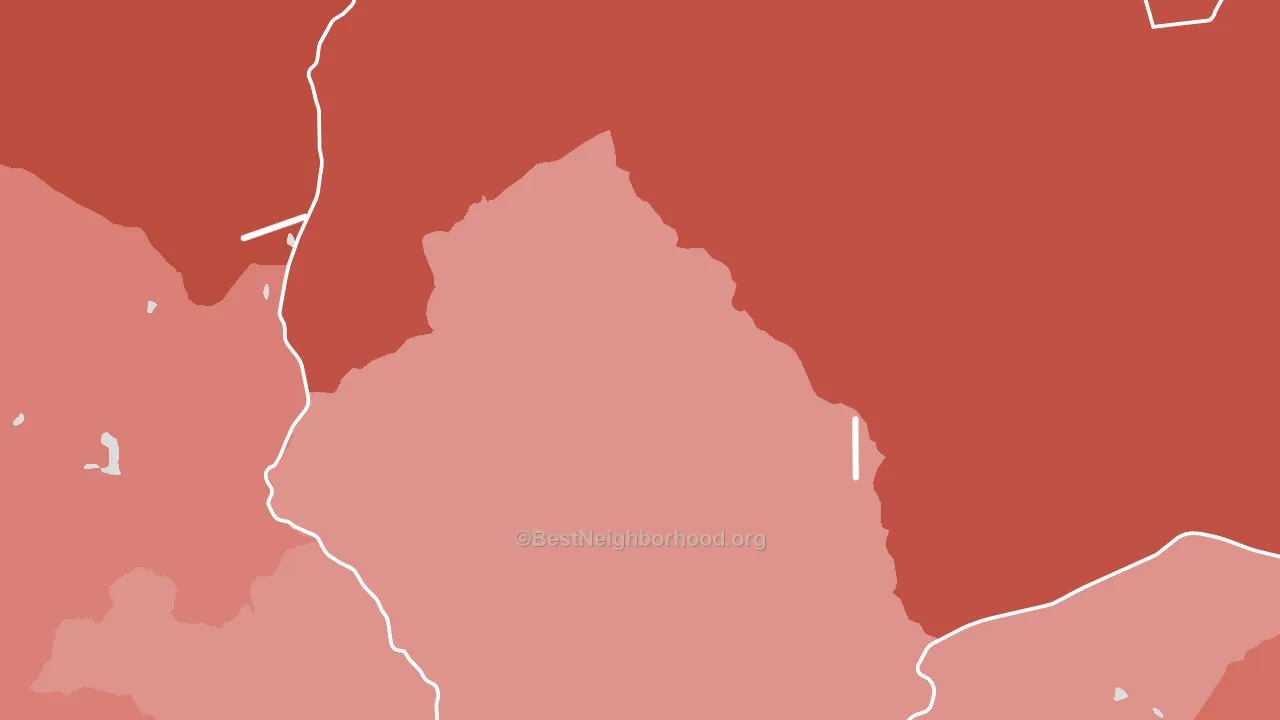 Aragon, NM block-group political-lean map