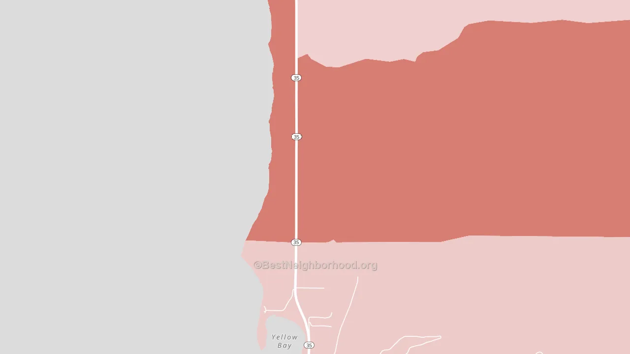 Bear Dance, MT block-group political-lean map