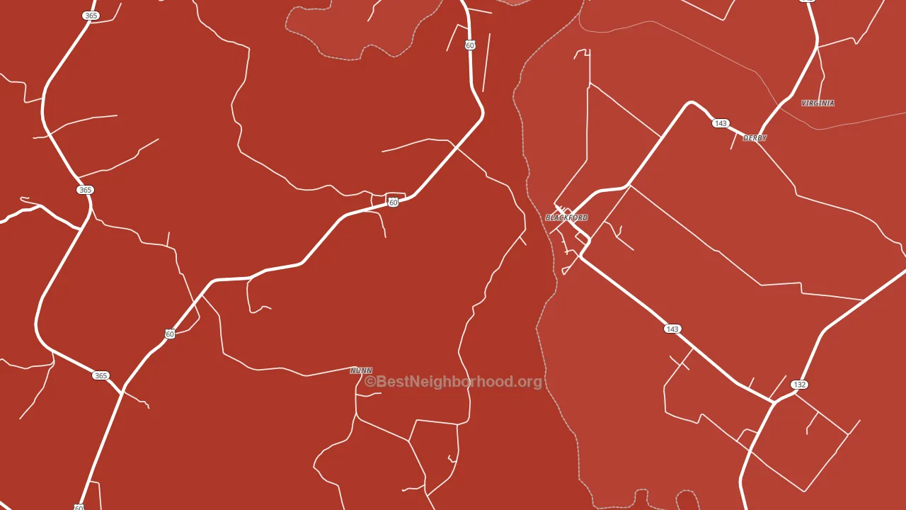 Blackford, KY block-group political-lean map
