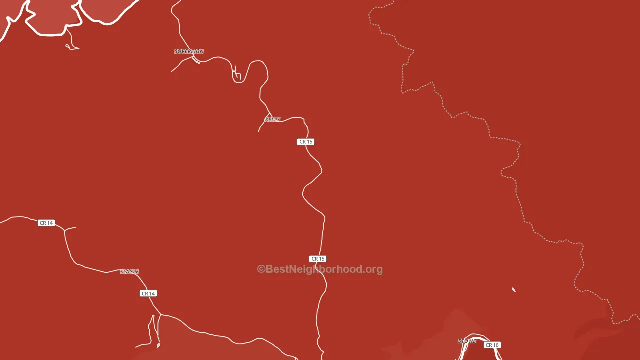 Blair, WV block-group political-lean map