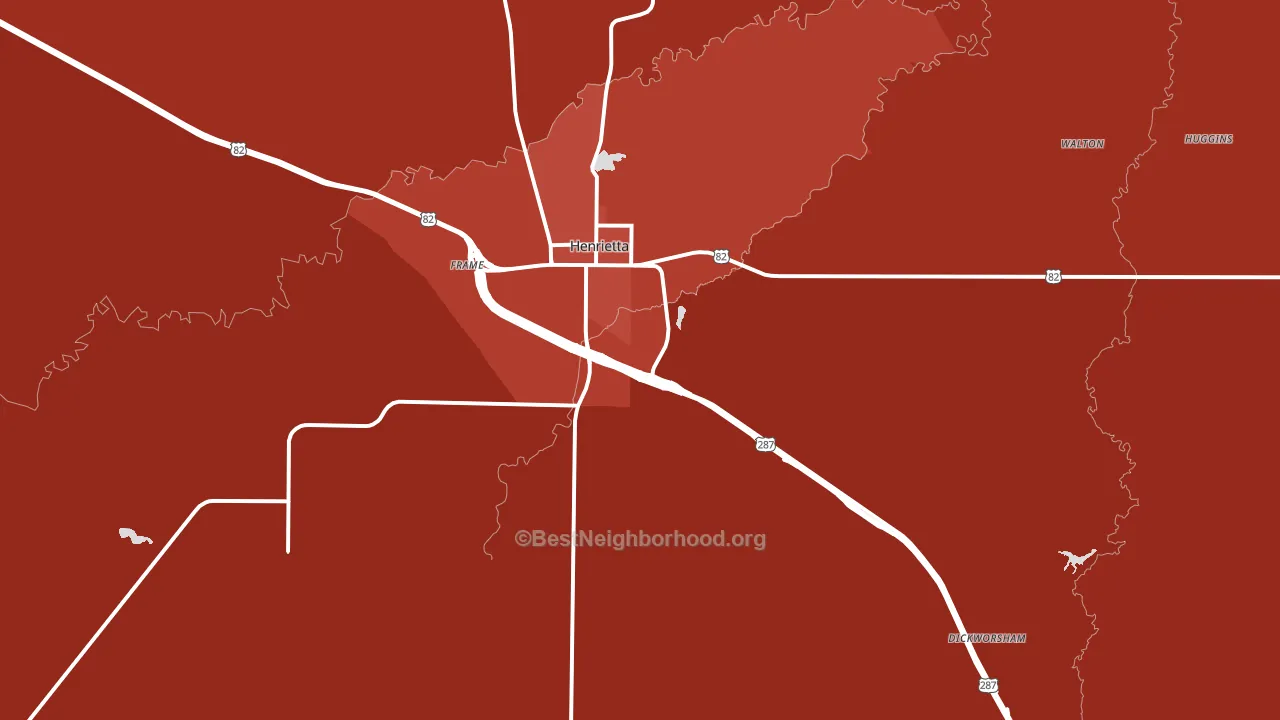 Bluegrove, TX block-group political-lean map