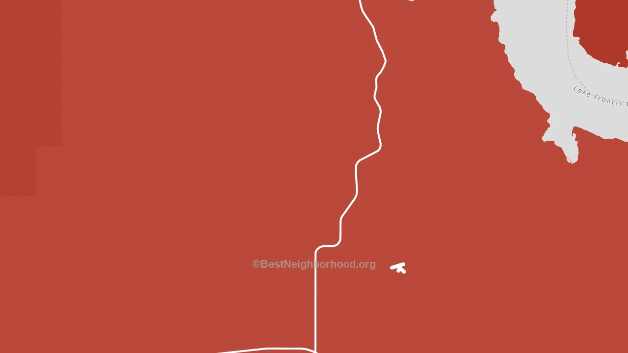 Bonesteel, SD block-group political-lean map