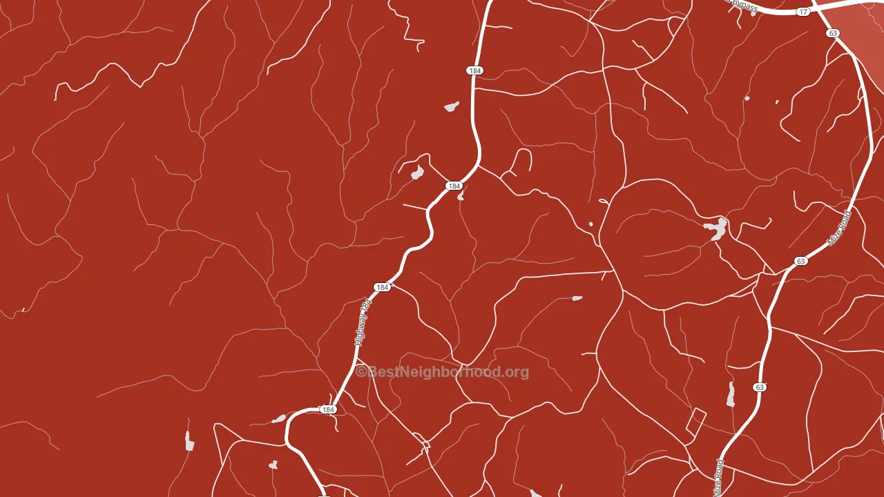Boydville, GA block-group political-lean map