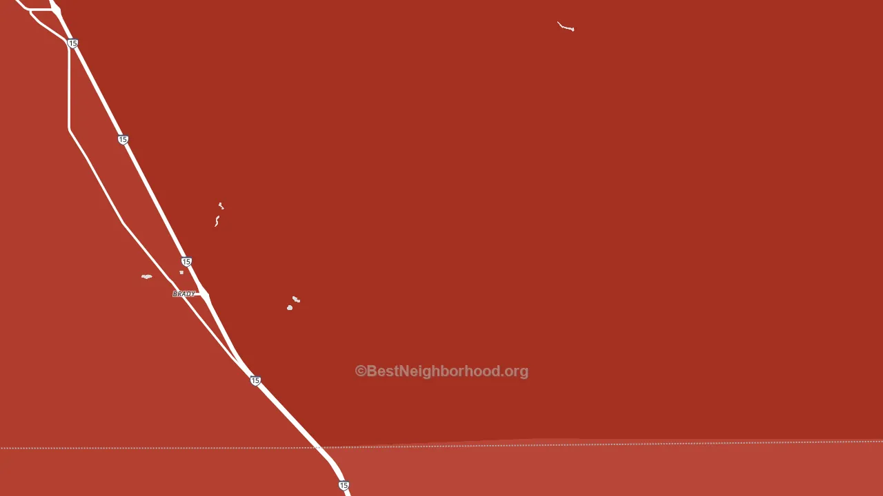 Brady, MT block-group political-lean map