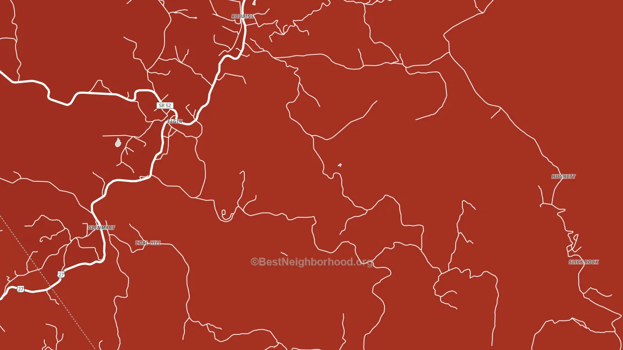 Brewstertown, TN block-group political-lean map