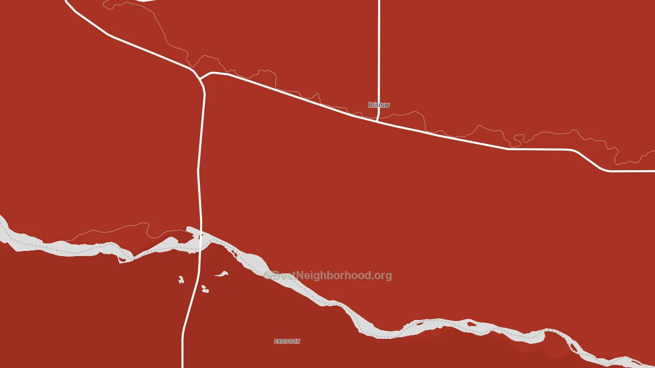 Bristow, NE block-group political-lean map