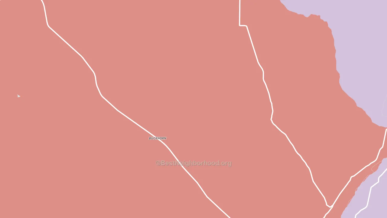 Buckhorn, NM block-group political-lean map