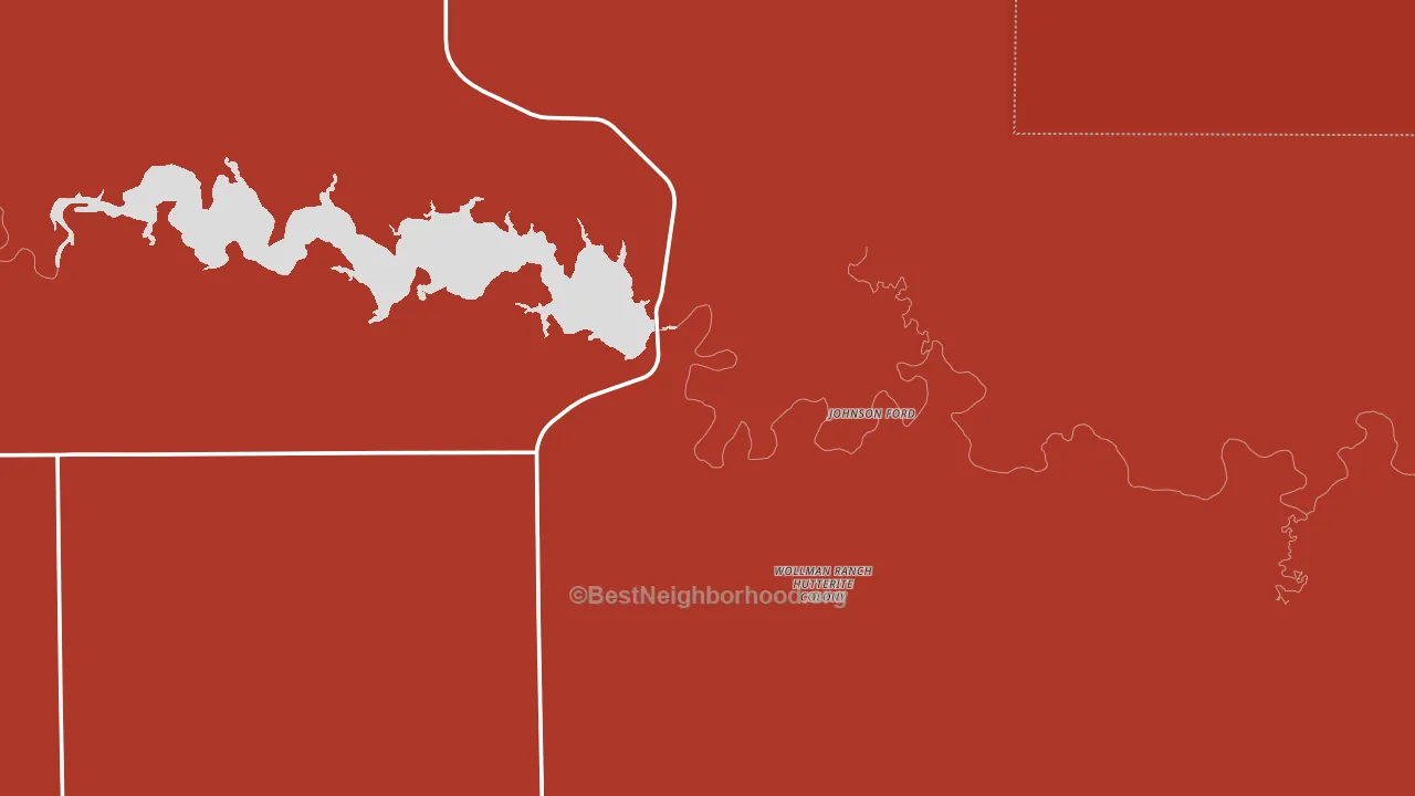 Buckskin, ND block-group political-lean map