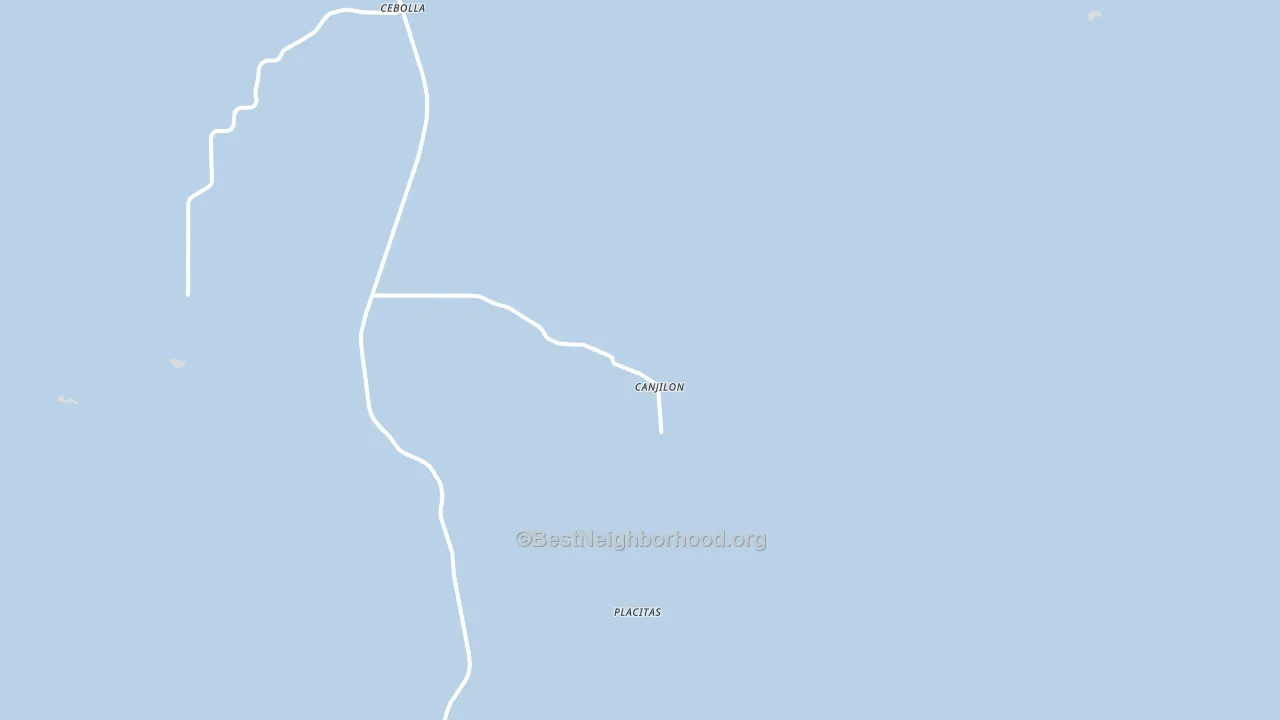 Canjilon, NM block-group political-lean map