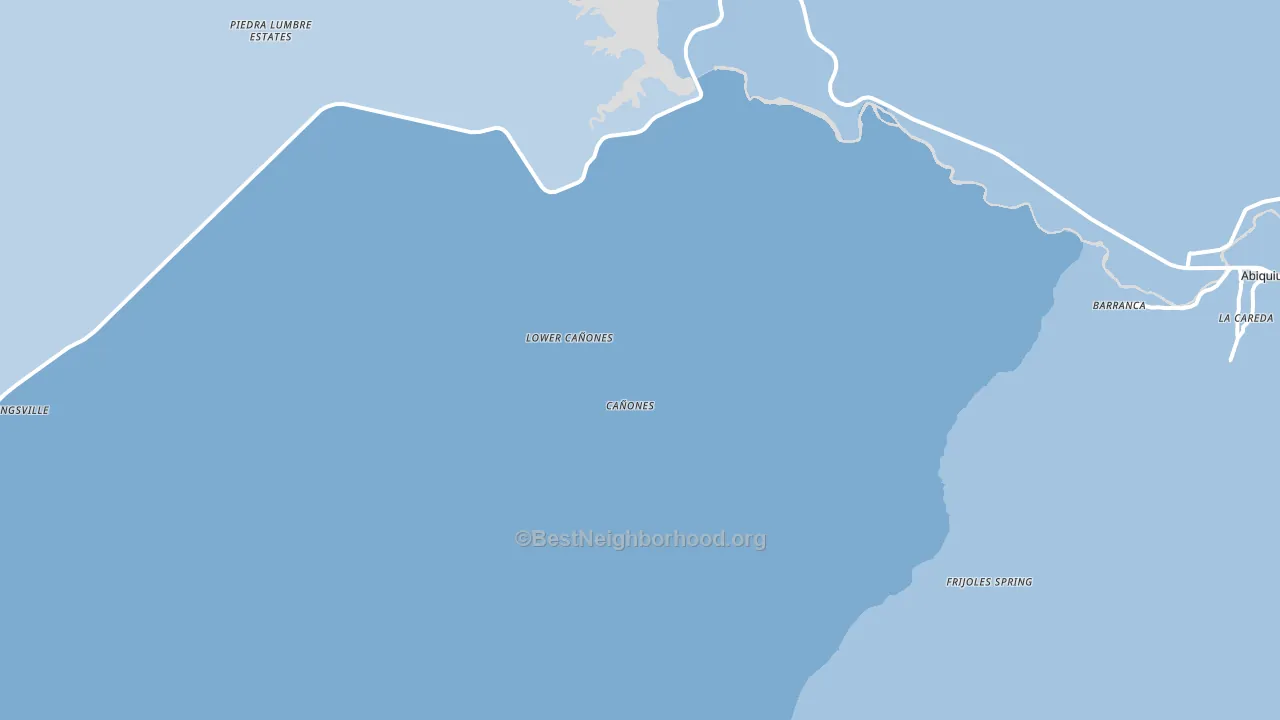 Canones, NM block-group political-lean map