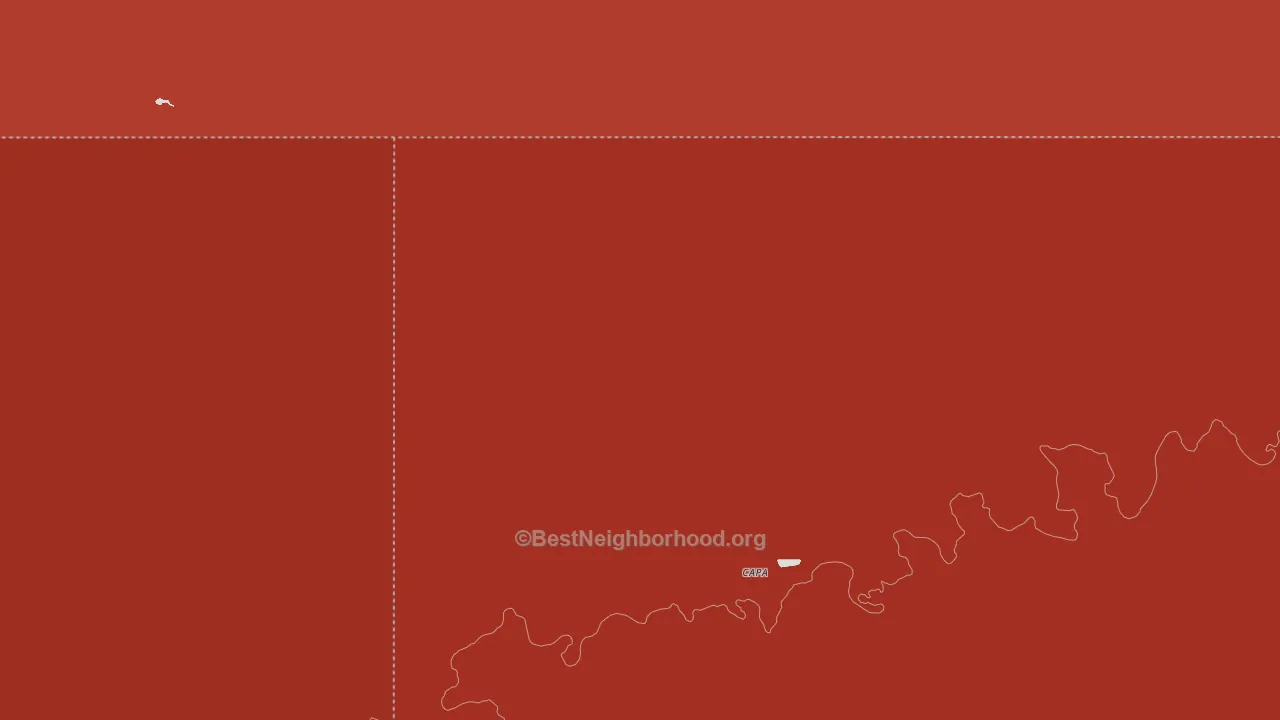 Capa, SD block-group political-lean map