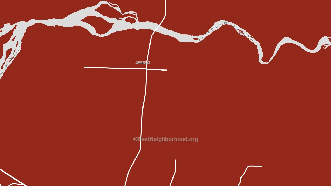 Carey, TX block-group political-lean map