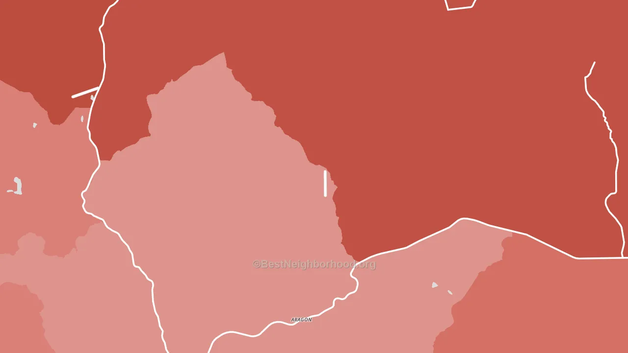 Catron County, NM block-group political-lean map
