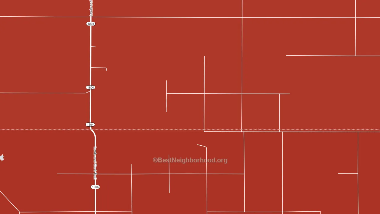 Cattron, SD block-group political-lean map