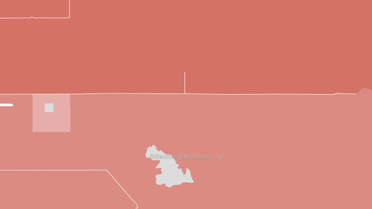 Cedarvale, NM block-group political-lean map