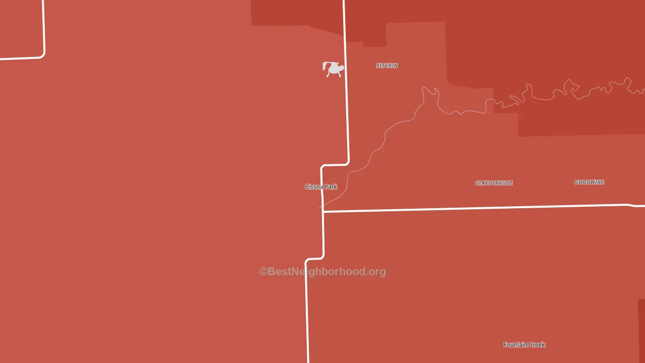 Cissna Park, IL block-group political-lean map