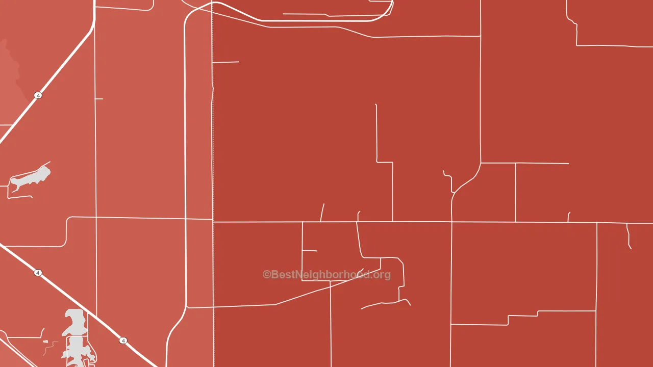 Clarmin, IL block-group political-lean map
