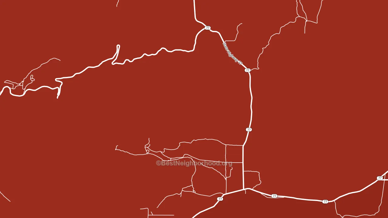 Connor, ID block-group political-lean map
