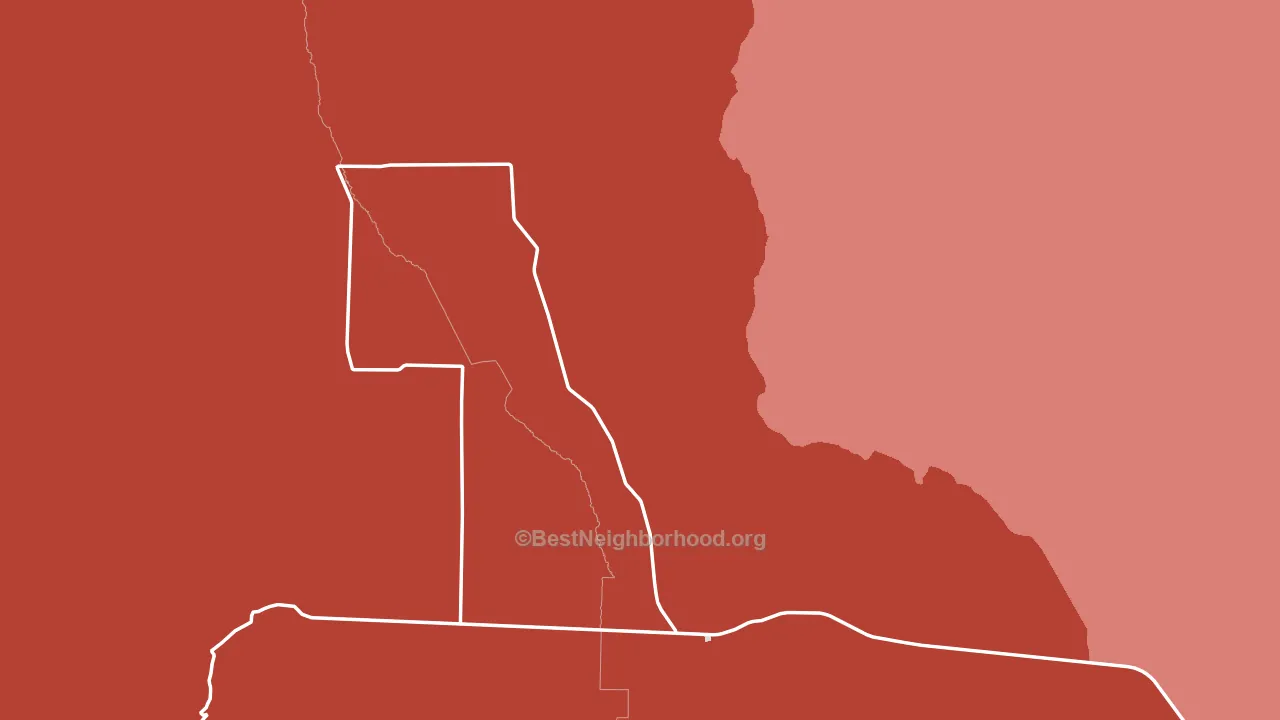 Cordero, NV block-group political-lean map