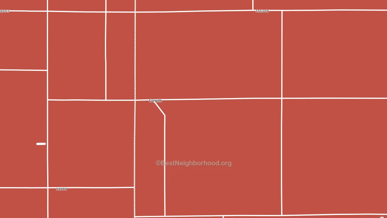 Corwith, IA block-group political-lean map