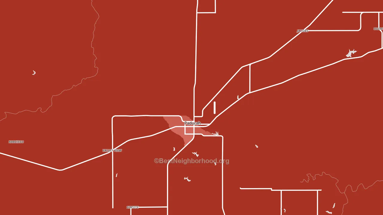 Cottle County, TX block-group political-lean map
