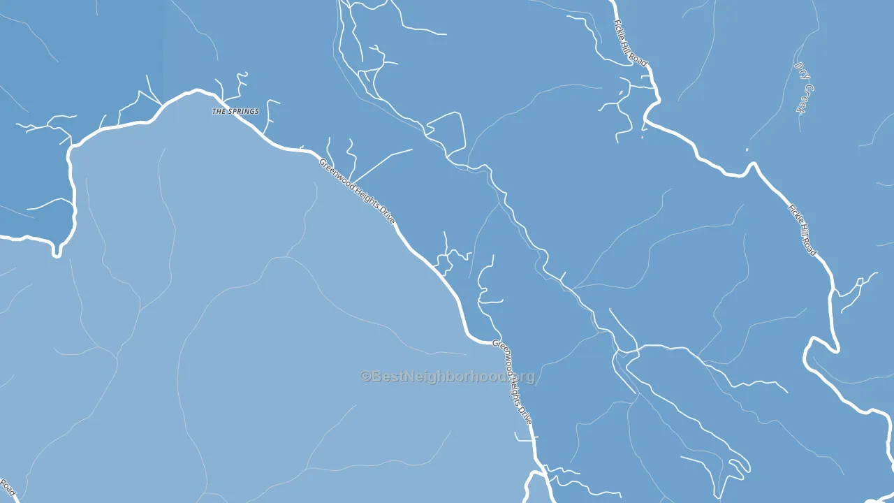 Cutten, CA block-group political-lean map