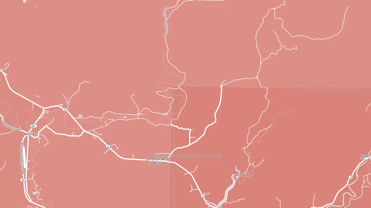 Deep River, WA block-group political-lean map